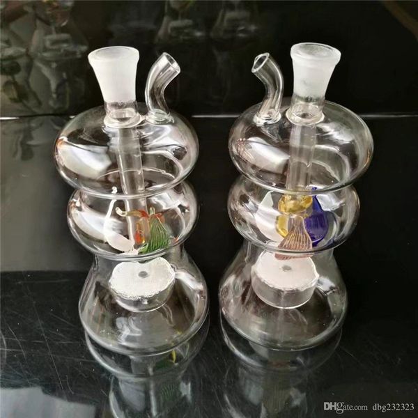 Tazza di sesamo a forma di Gancio Accessori per bong in vetro per acqua Tubi per fumatori in vetro Mini colorati multicolori Tubi a mano Miglior cucchiaio di vetro