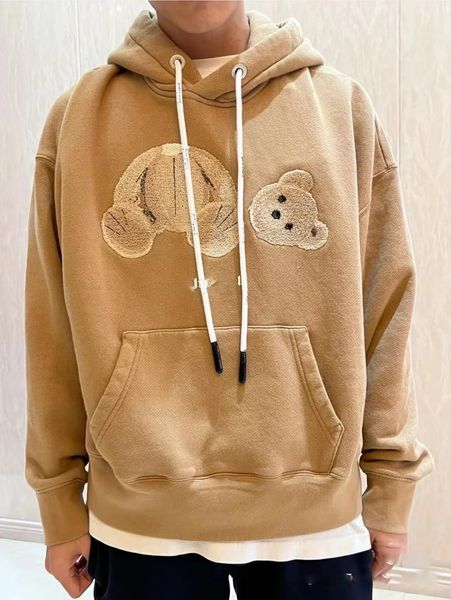 Tasarımcı Erkek Hoodie Külot Sıradan Sweatshirt Gevşek Melek Kısıtlı Ayı Uzun Kollu Kapşonlu Süvari Erkekler Yüksek Kaliteli Bayanlar Üstler Giyim Asya Boyutu M-3XL