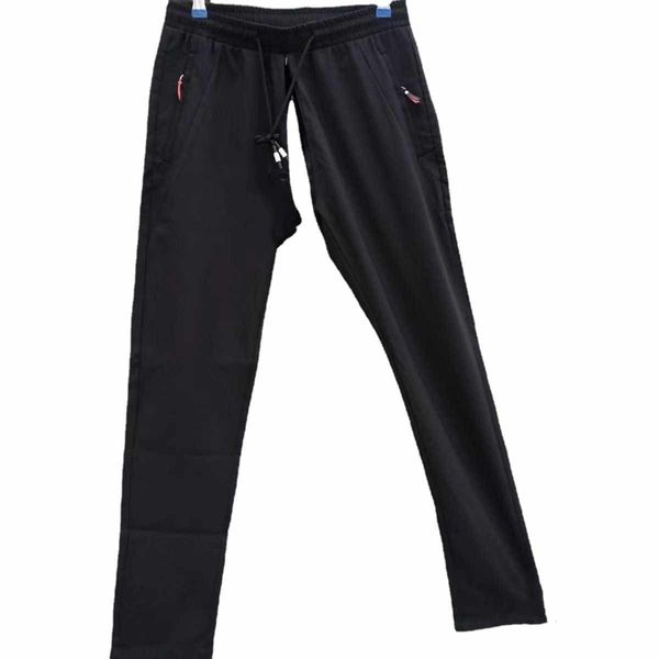 Calça masculina masculino calças casuais calças de seda respirável zíper invisível OpenSeat Sex Pants Men