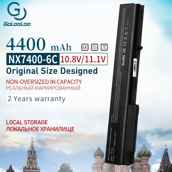 11,1 В 4400 Маха для ноутбука для HP NX7300 NX7400 NC8200 NC8230 NW8200 NW8240 NX8200 NX8220 NX9420 8510P NC8220 NW8220 NC8240