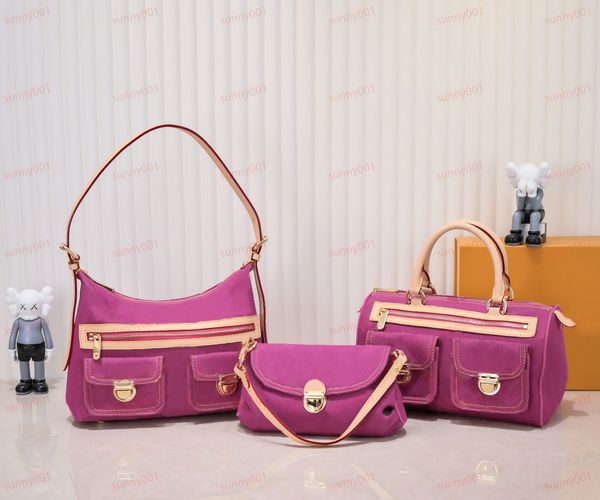Bolsa de ombro bolsa de luxo bolsas de luxo sacolas sacos de sacola de sacolas bolsa de pulso bolsa bolsa sling saco rosa pacote de cartas de moda