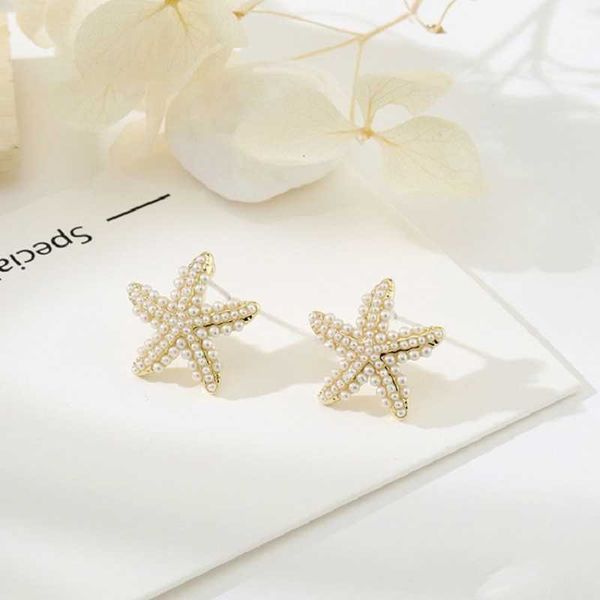 Lustre de lustre de lustre perelha stare star star corea sul brincos pequenos e pequenos brincos da moda Sweet G230313