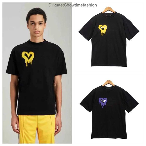 Erkek Tişörtleri Palmes Angle Erkekler Kadın Tasarımcı T Shirt Pa Köpük Hindistan cevizi Ağacı Baskı Kısa Kol UNISEX T-SHIRT GÖRÜNÜM