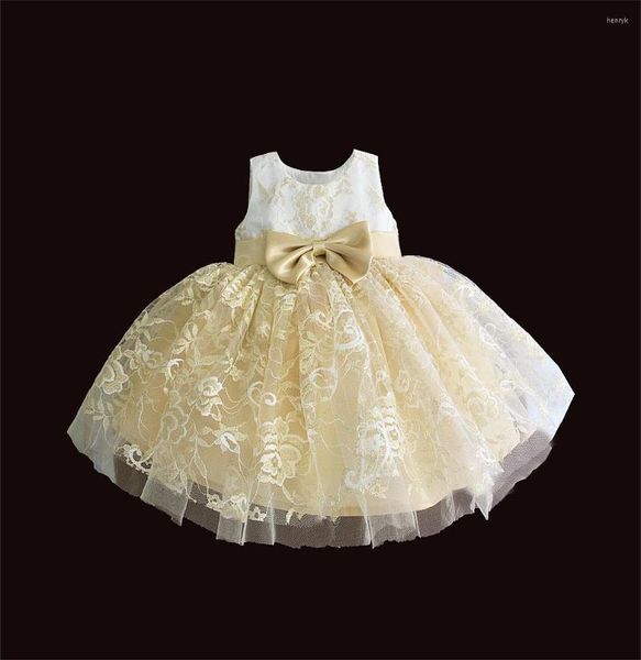 Mädchen Kleider Baby Für Sommer Taufe Kleid Spitze Stickerei Vestido Infantil 1 Jahr Party Hochzeit