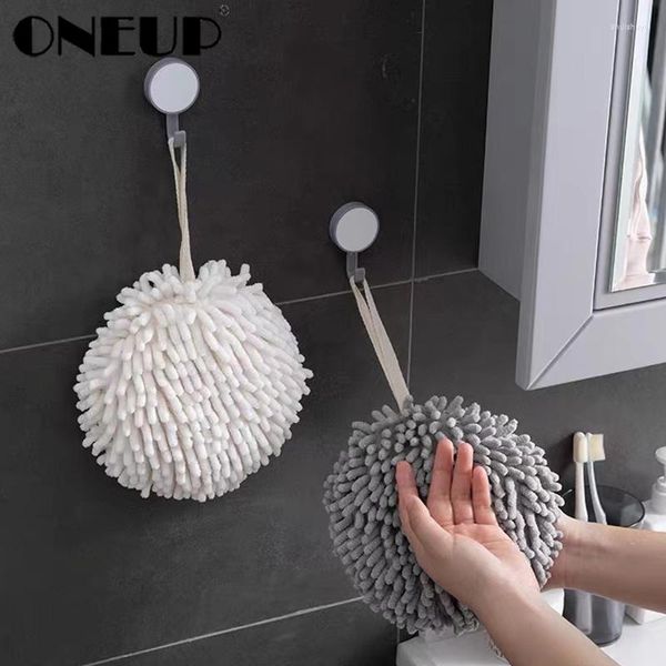 Set di accessori da bagno ONEUP Asciugamano a sfera in ciniglia Forte assorbente in spugna di peluche Strumento di lavaggio in microfibra Bagno Accessori per la cucina Casa