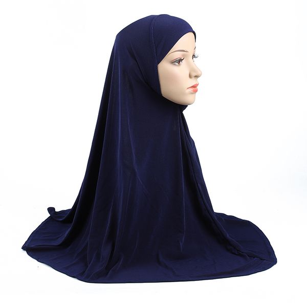 Банданас Durag H062 Plain Muslim Prought на хиджаб исламские шляпы Headwrap Высококачественные шарф -шарф Рамадан Молитва Одежда