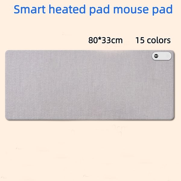 Akıllı Isıtmalı Elektrikli Isıtma Pad Mouse Pad Ofis Masaüstü Dijital Ekran Pad Isınma Tablosu Su Geçirmez Masa Mat Mat Kış 220V