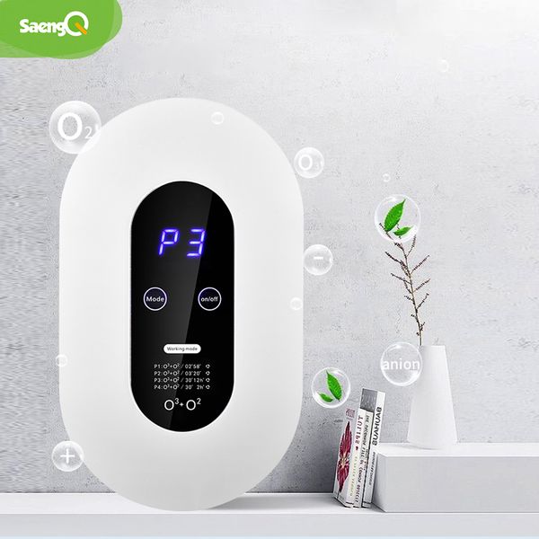 Umidificadores Saengq portátil Purificador de ar portátil ANION Purificação de ar gerador de ozônio Air Scowner desinfetantes do odor desinfetantes 230314