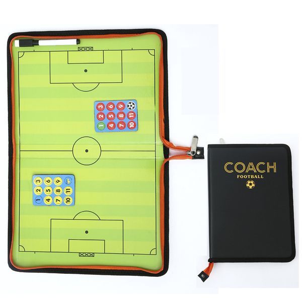 Luvas esportivas Placa tática Futebol magnético Futebol Estratégia dobrável com Pen Clipboard 230313