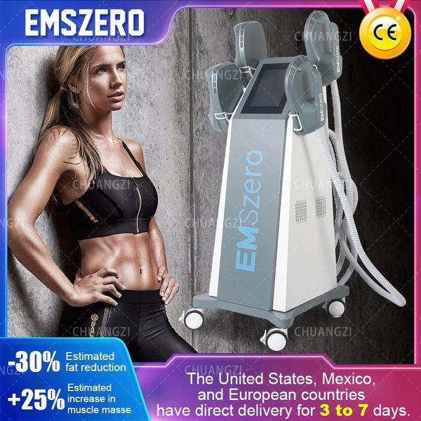 Радиочастотное оборудование EMSzero Neo 14 Tesla 6500W Nova EMS HI-EMT Body Sculpt Muscle Machine Weight Электромагнитное похудение Dls-Emslim