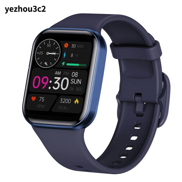 Yezhou2 Большой сенсорный экран интеллектуальные часы мониторинг частоты сердечных сокращений многофункциональные швафы спортивные часы с напоминанием о кольце