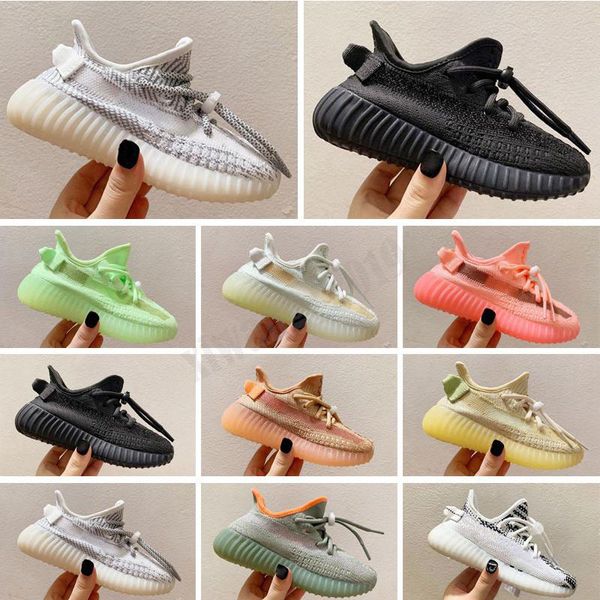 Atletik açık hava 2023 Çocuklar Koşu Ayakkabı Çocuk Basketbol Eğitmeni Wolf Gray Toddler Spor Spor Ayakkabıları Erkek ve Kız Chaussures Enfant Pour 25-35