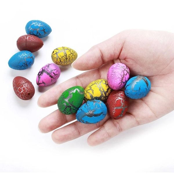 Magic Dinosaur Eggs Toys Hatching Hatching Dinosaur Toy for Children Educational Novelty Gag Toys Crianças Presentes engraçados