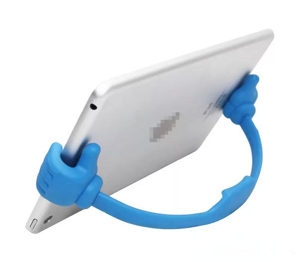 Supporto universale per pollice OK Supporto da tavolo Supporto per telefono in plastica portatile per telefono cellulare Tablet PC 8 colori con pacchetto di vendita9447158