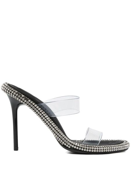 Designer Slide Sandals Women's Luxury Nova Sandali impreziositi da cristalli 105mm Open Toes EU35-40 Con Box Party