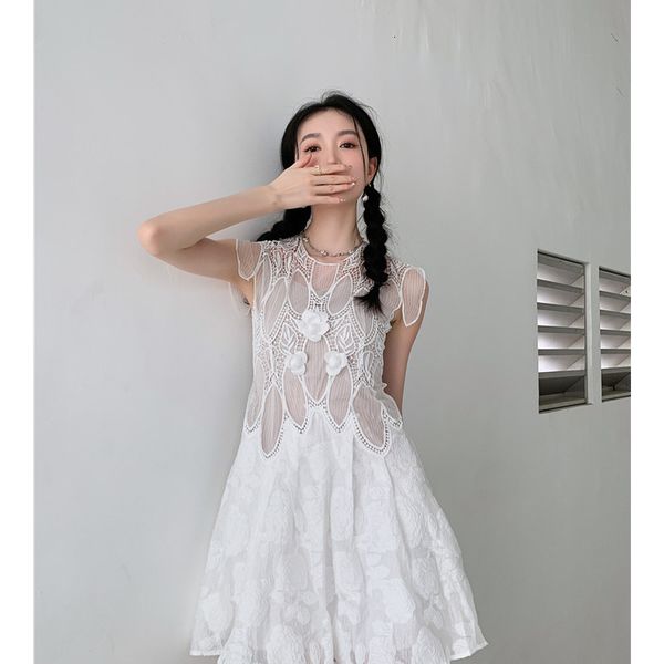 Повседневные платья белые китайские чайные переломи