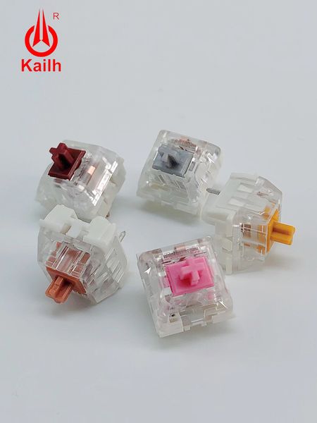 Kailh Speed ​​Switch Gold Sliver Медный розовый толстый золото MX RGB Swithe для DIY Механические игровые переключатели клавиатуры SMD 3PIN