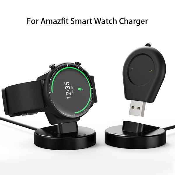 Für Amazfit Bip3 Pro GTR2 2e GTR3 GTS3 GTS4 2 mini Bip U T-rex2 Smart Uhr Dock Ladegerät Adapter USB Ladekabel Kabel Ständer