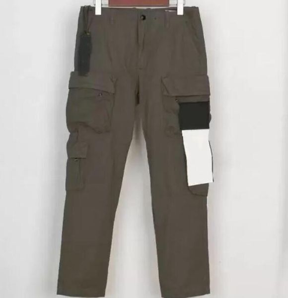 Высококачественные патчи Bage Mens Track Bran Designer New StylePant модные буквы jogger груз молния на молнии длинные спортивные брюки