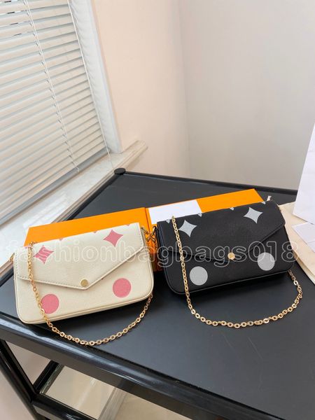Pochette-Tasche aus geprägtem Leder: Elegante, vielseitige Handtasche für Damen – ideale Clutch, Umhängetasche oder Umhängetasche für Hochzeiten und Partys (M80482/M82047)