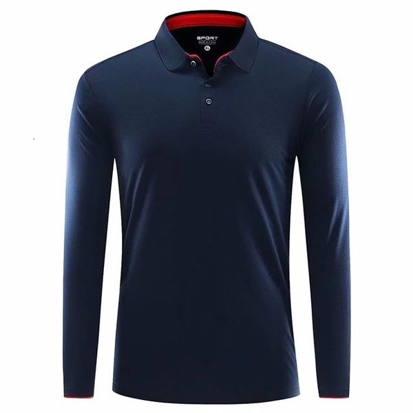 Magliette da uomo HQ Magliette sportive da golf da uomo Polo da donna T-shirt a maniche lunghe da uomo traspirante da donna Polo ad asciugatura rapida 230313