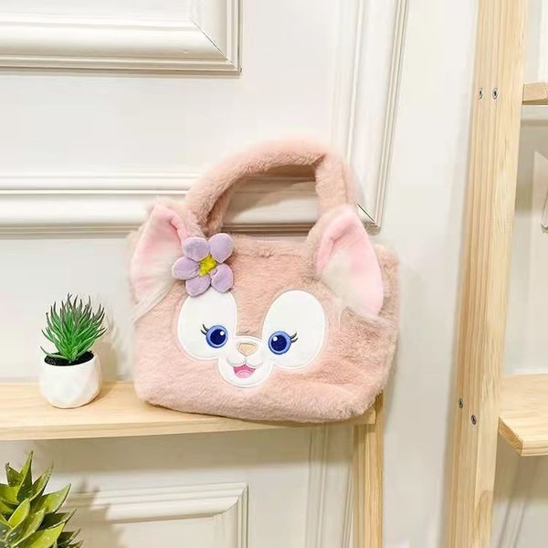 2023 nuovi zaini di peluche primaverili borsa di peluche portatile giapponese borsa da ragazza borsa di trucco di grande capacità regalo di festa