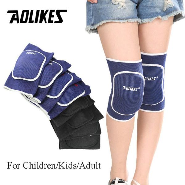 Ginocchiere Gomito AOLIKES 1 paio Spugna Bambini Adulti Danza Pattinaggio Skateboard Ciclismo Anti-crash Bambini Brace Protector