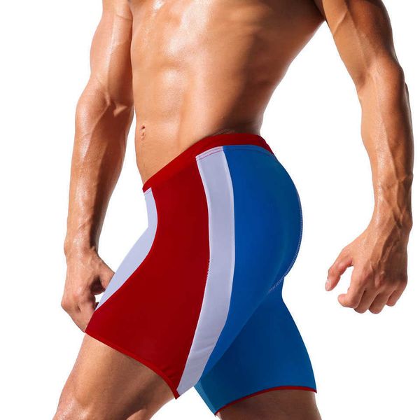 Herrenbadebekleidung 2021 Männer Sexy Badehose Surfen Kurz Schnell Trocknend Racing Badehose Niedrige Taille Badeanzug Bademode Sommer Strand Kurze Slips L230314