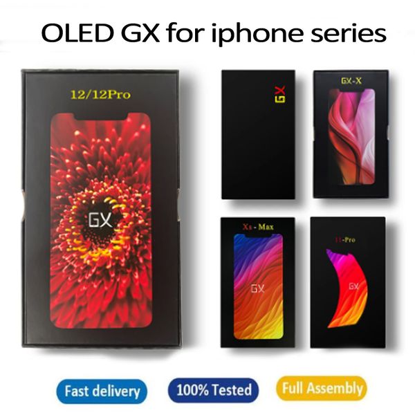 OLED GX LCD Display für iPhone 13 12 11 11pro pro max X XS incell Touchscreen Digitizer Ersatz Montage