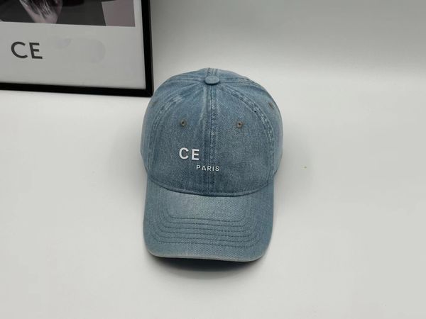 CE Men Ball Caps Designer Lüks Yıkalı Eski Beyzbol Kapağı Revivalizm Yaz Kadınlar Günlük Oldschool Street Caps