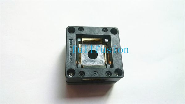 OTQ-80-0.65-05 Enplas IC Test e Burn In Socket QFP80 Passo 0.65mm Dimensione pacchetto 14x14mm