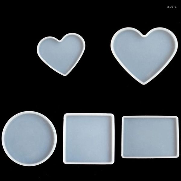 Backformen Aouke Eine Vielzahl von Formen Epoxidharzform Love Round Square Table