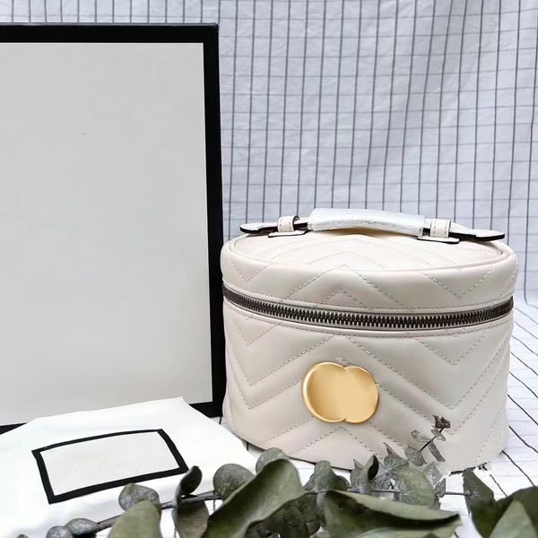 Mini Marmont borse per il trucco donna borsa da toilette mans Designer borsa a tracolla Vera pelle di lusso Borsa a mano di grande capacità borsa cosmetica rossbody pochette cosmetica