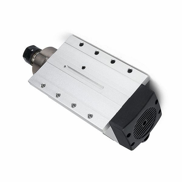 Ferramentas de acessórios para máquinas CNC DIY 1,5kW 800W Motor de fuso quadrado de ar resfriado com plugue/caixa de cabo