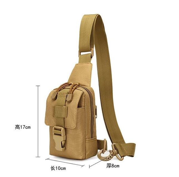 Тактическая военная сумка на плечах сумка для груди на открытом воздухе