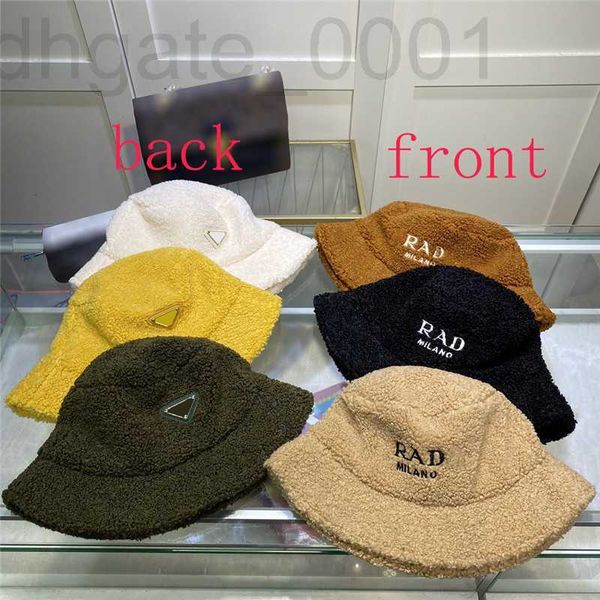 Beanie/Skull Caps Designer Winter Bucket Hat per uomo Donna Fashion Teddy Bonnet Beanie s Cappelli Mens Casquette Outdoor Warm Sunhat Fuzzy Cap 2021 D1G3