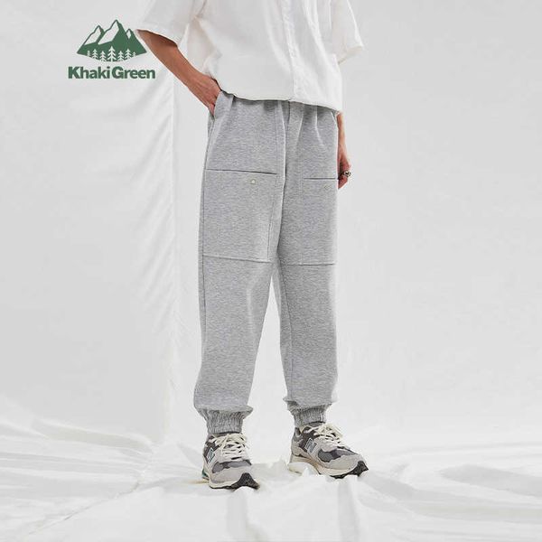 Pantaloni da uomo Pantaloni da jogging grigi da uomo Pantaloni sportivi classici morbidi al tatto Pantaloni da uomo Z0306