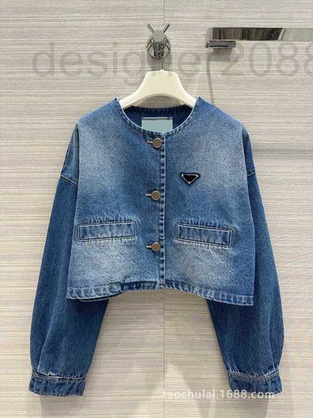 Jackets Designer de Jackets Live Broadcast Girls Casual Girls Versatile Loose Jacket Jenim Pi48