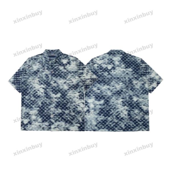 Xinxinbuy Men Designer Tee Camise