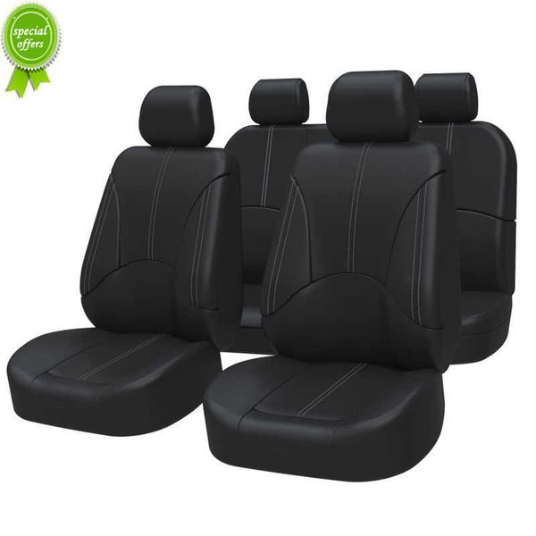 Neues PU-Leder-Autositzbezug-Set, universell passend für die meisten Autos, Auto-Stuhl-Schutzpolster, Komfort-Autositzkissenmatte für NISSAN, Honda