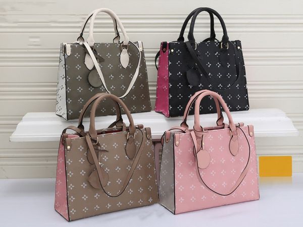 Luxurys Designers Borse Donna Totes Borsa a tracolla Alphabet Flower design Borse a tracolla di grande capacità Borsa stile classico Borse da donna portafoglio molto bello