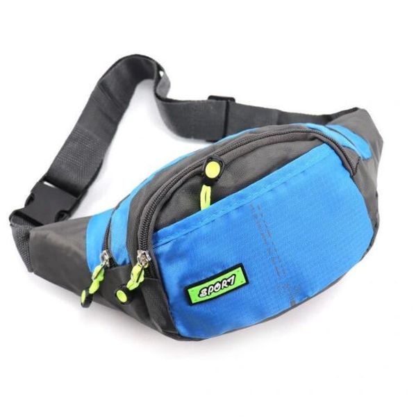 Moda Sports Sports Sports Sacos por atacado de grande capacidade Treca à prova d'água Running Fanny Pack Gym Fitness Sacos de cintura