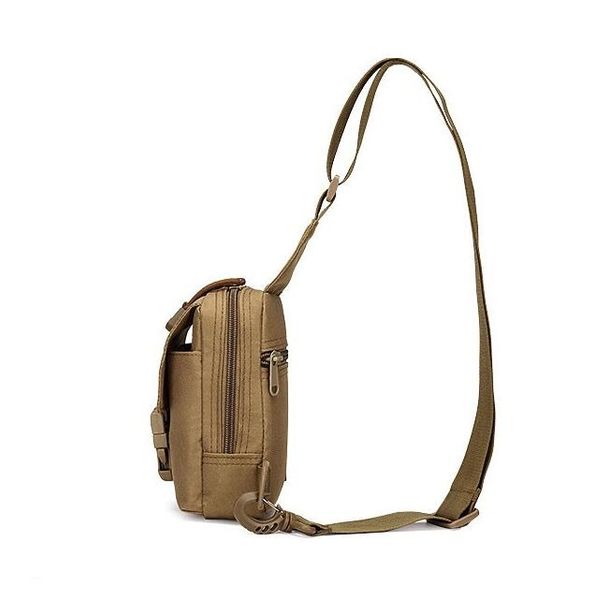 Borsa a tracolla tattica militare Borsa a tracolla da campeggio per escursionismo all'aperto Caccia Pesca Trekking Marsupi Zaino Molle