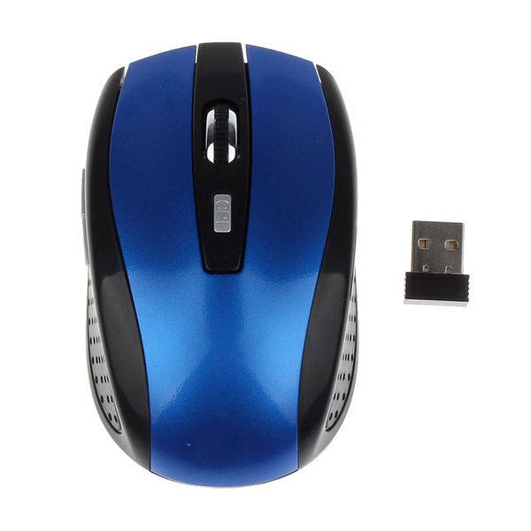 Nuovo mouse wireless ergonomico per bambini mouse ottico silenzioso Mause con ricevitore USB per computer portatile PC per unisex