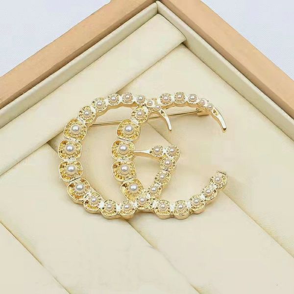 Perle Kristall Broschen Für Frauen Luxus Gold Farbe Strass Legierung Emaille Brosche Sicherheitsnadeln