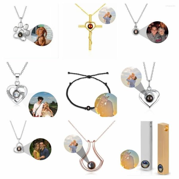 Anhänger Halsketten Multi-Stil personalisierte individuelle Po-Halskette Weihnachtsgeschenk Schmuck Geburtstag Liebhaber Freund Souvenir