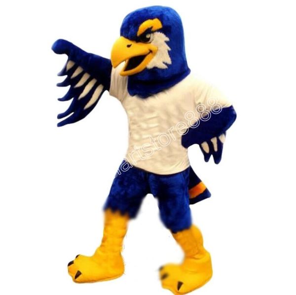 Adult size Fierce Eagle Mascot Costumes Animated theme Cartoon mascot Character Halloween Carnival party Costume