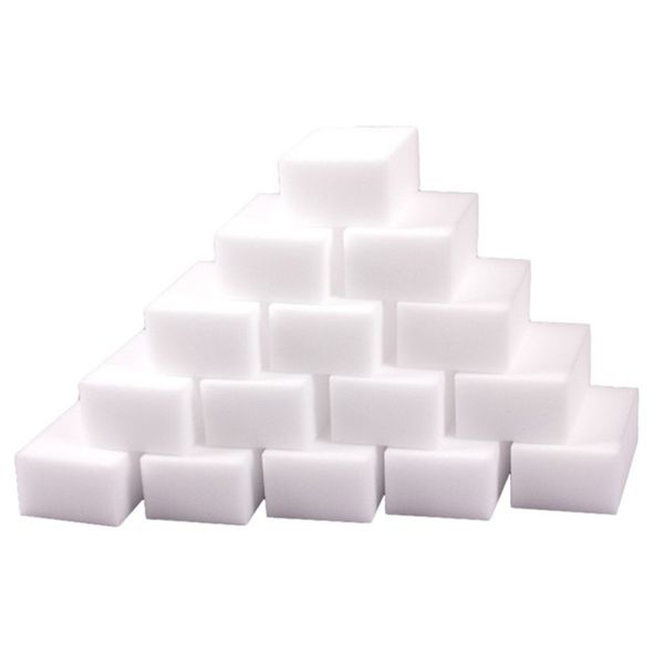 Новые 50шт/лот волшебные губки Eraser 100x70x30 мм меламин губки Magic Cleaner ванная комната для очистки губ -губ.