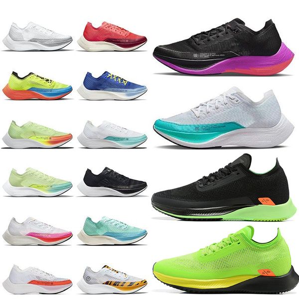 Top Zoom Vaporfly Next% 2 Running Shoes Homens homens tênis hiper royal ekiden mal volt volt betrue manga brilhante esportes ao ar livre tênis de malha de mosca