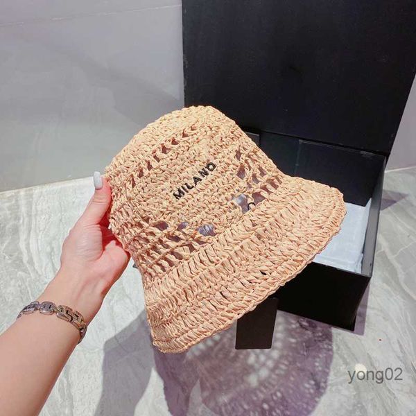 Frauen Eimer Hut Stroh Sommer Casquette Desginer Caps Hüte Herren Strand Gewebt Gestrickte Frauen Fischer Baseball D226292f